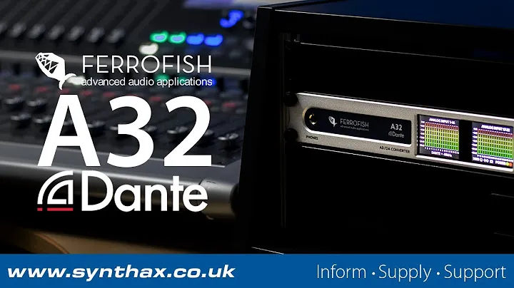 Обзор Ferrofish A32 Dante — 32-канальный АЦП и преобразователь форматов с ADAT, MADI и Dante I/O