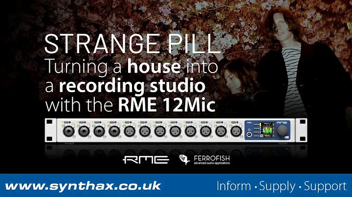 RME 12Mic: Turning a House into a Recording Studio with Strange Pill