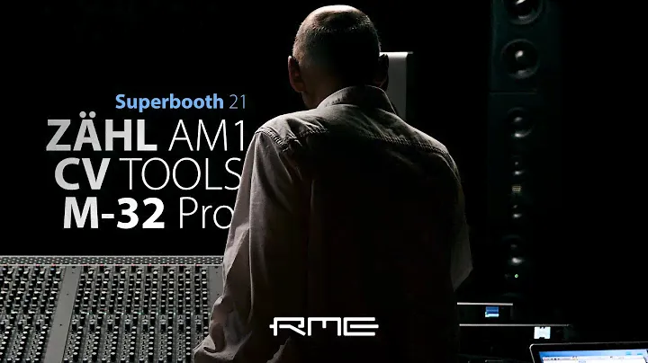 Superbooth 2021: микшерный пульт Zähl AM1 и RME M-32 Pro