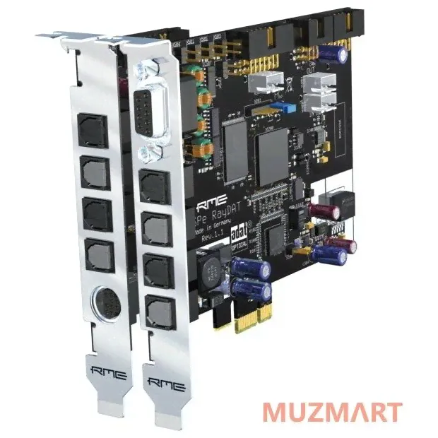 RME Hdspe Raydat 72 канальная, 24 Bit / 192 kHz, 4 x ADAT I/O PCI Express карта отзывы