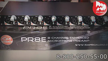 Микрофонный предусилитель SM PRO AUDIO PR8e