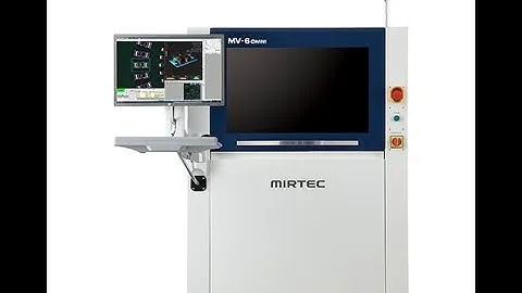 MIRTEC 3D AOI MV-6e OMNI Series for SMT line