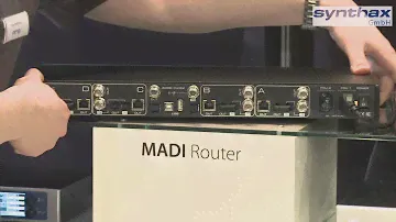 RME MADI: Viele Kanäle -- ein Kabel / Musikmesse 2013