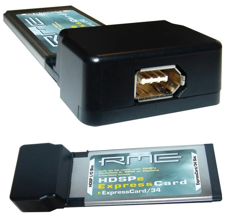 RME HDSPe Express Card - карта для Multiface, Multiface II, Digiface & RPM, для комп. со слотом ExpressCard.-0