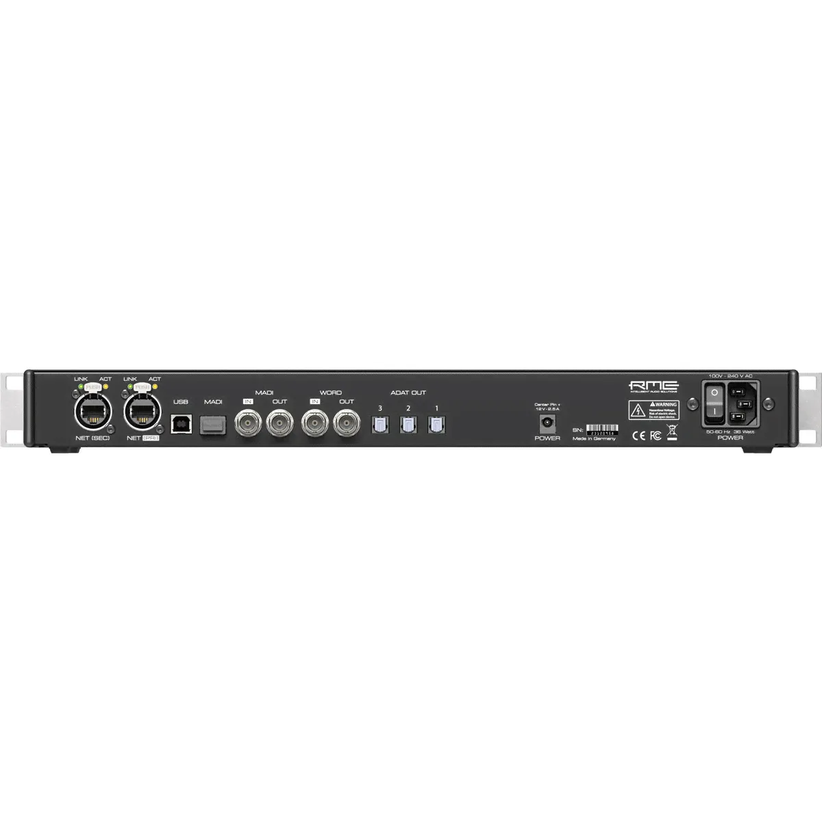 RME 12Mic 12-канальный микрофонный предусилитель, AVB/MADI/ADAT-1