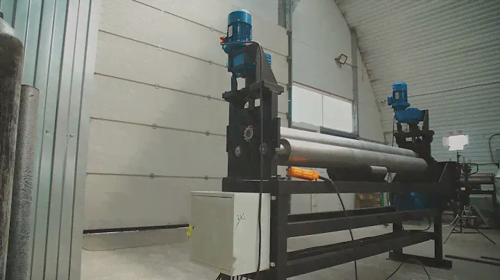Вальцы трехвалковые RME 2000x8