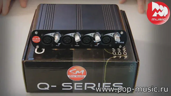Микрофонный предусилитель SM PRO AUDIO Q-PRE
