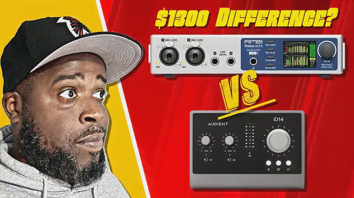 Does the RME interface sound $1300 Better than the Audient iD14?