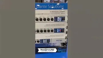RME 12 Mic with Dante!! NAMM 2022