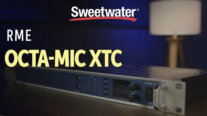 Обзор 8-канального микрофонного предусилителя RME OctaMic XTC