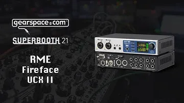 RME Fireface UCX II - Gearspace @ Superbooth 2021