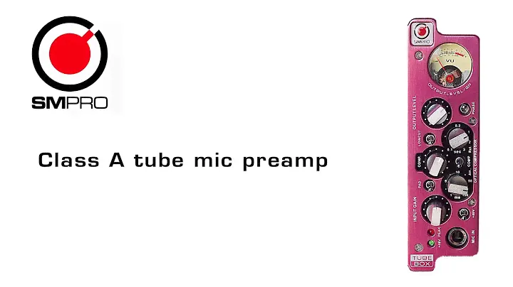 Микрофонный предусилитель SM Pro Audio Tube Box