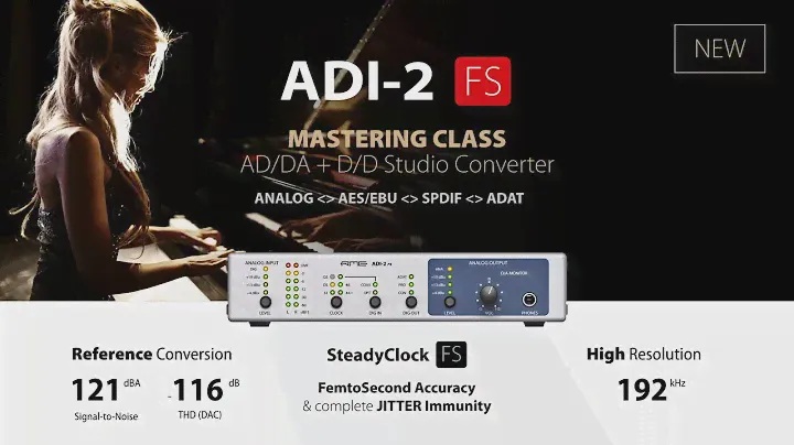 RME ADI-2 FS Series Video Ad