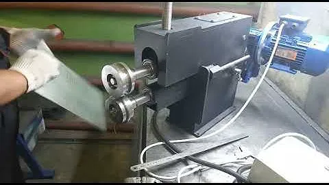 Зиг машина RME-300x2. Прокат ребра жесткости
