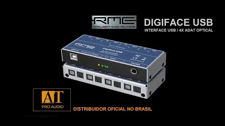 RME DIGIFACE USB INTERFACE USB / ADAT - AT PROAUDIO BRAZIL