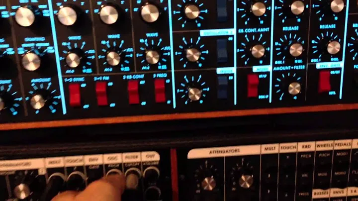 Voyager RME +TR 606+MF 101+VX 351+VX 352 Weird Sequence