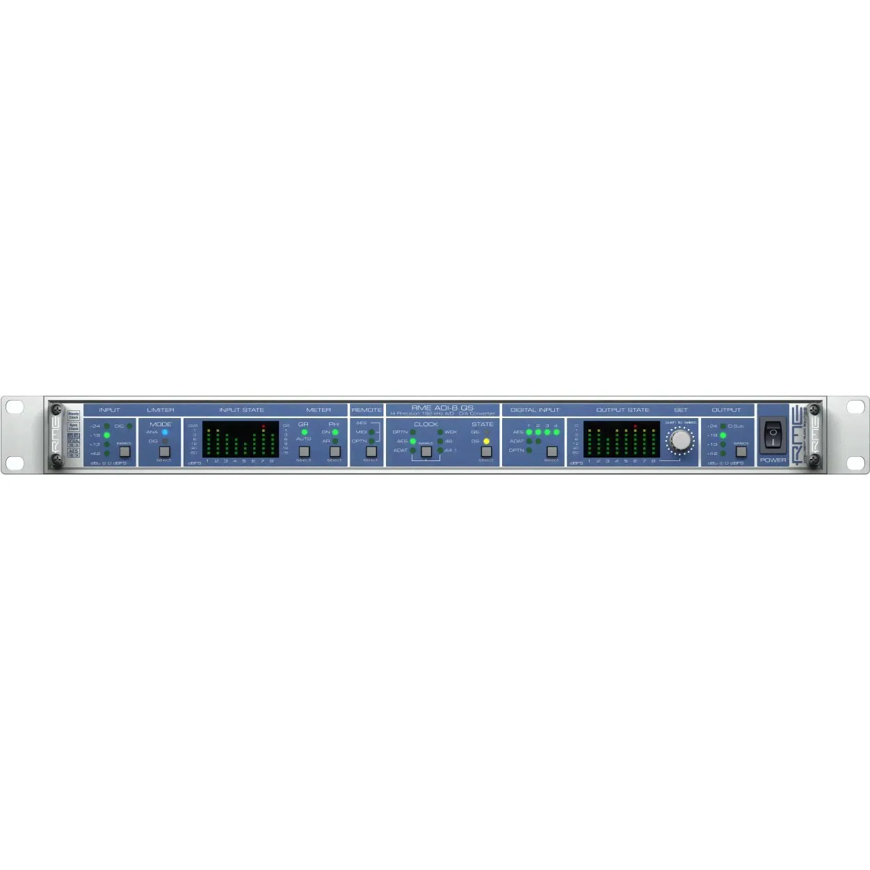 RME ADI-8 QS 8-канальный AD/DA конвертер