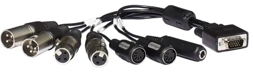 RME ALVA BF-BOXLRMKH 15-pin D-sub to 4 x XLR Analog, 2 x MIDI, 1 x...-0