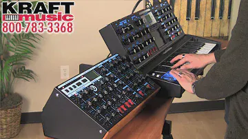 Kraft Music - Moog Minimoog Voyager Rack Mount Edition Demo with Jake Widgeon