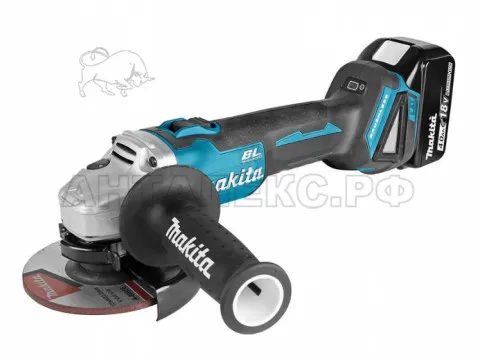 УШМ аккумуляторная Makita DGA 504 RME-0