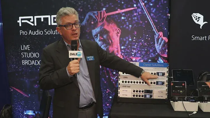 Dale Pro Audio - RME 12Mic and Digiface Ravenna at AES 2022
