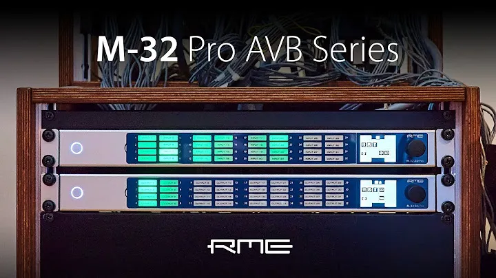 Обзор высококачественного AVB AD/DA преобразователя серии M-32 Pro