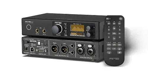 RME ADI-2 PRO FS R BE Конвертер 2-канальный с поддержкой DSD, полурэковый, черный