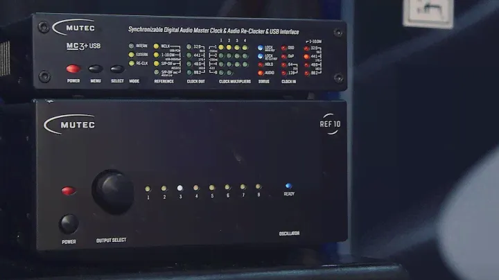 Mutec MC3+ USB & REF 10 - AES 2018