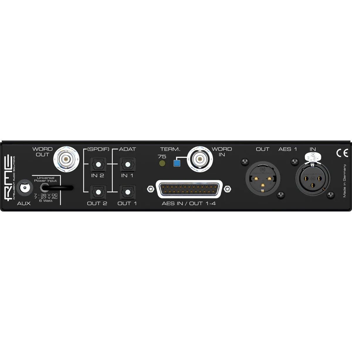 RME ADI-4 DD 4 канальный конвертер, 24 Bit / 96 kHz, AES/EBU <> ADAT-2