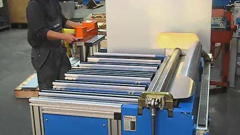 Автоматический четырёхвалковый гибочный станок (вальцы) Prinzing RBA
