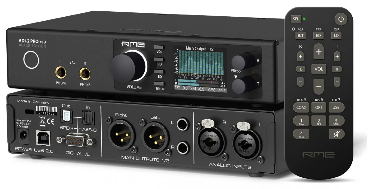 Звуковая карта RME ADI-2 PRO FS R BE-0