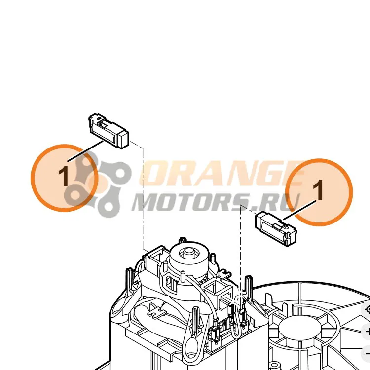 Набор угольных щеток STIHL ME 339.0, RME 339.0,ME 339.0 C,ME 339.1 C, RME 339.0 C