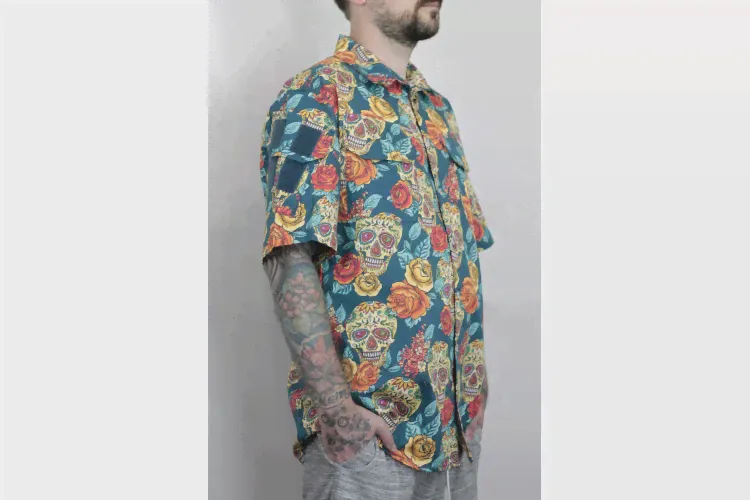 Рубашка Phoenix RME Hawaii Santa Muerte р.M-0