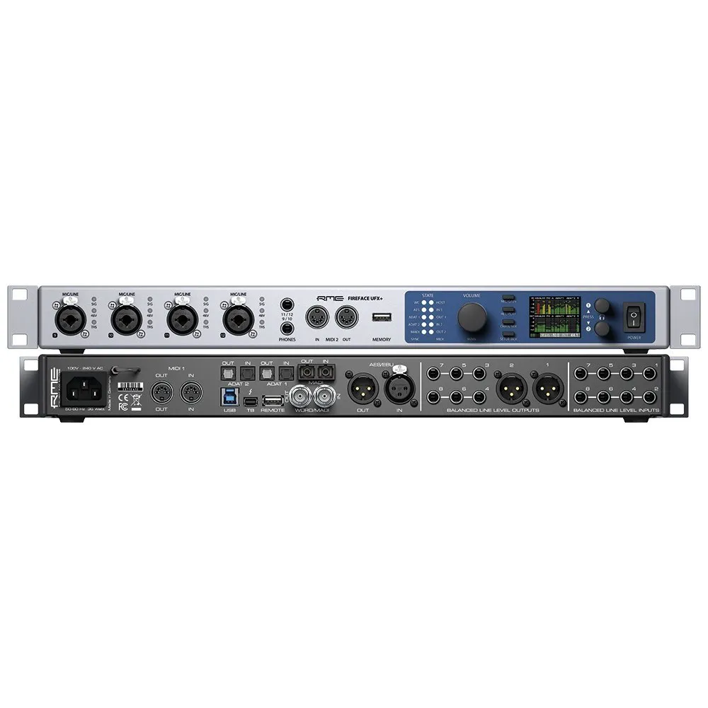 RME Fireface UFX Plus цап-0