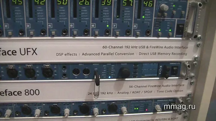 mmag.ru: Musikmesse 2011 - RME Fireface UFX