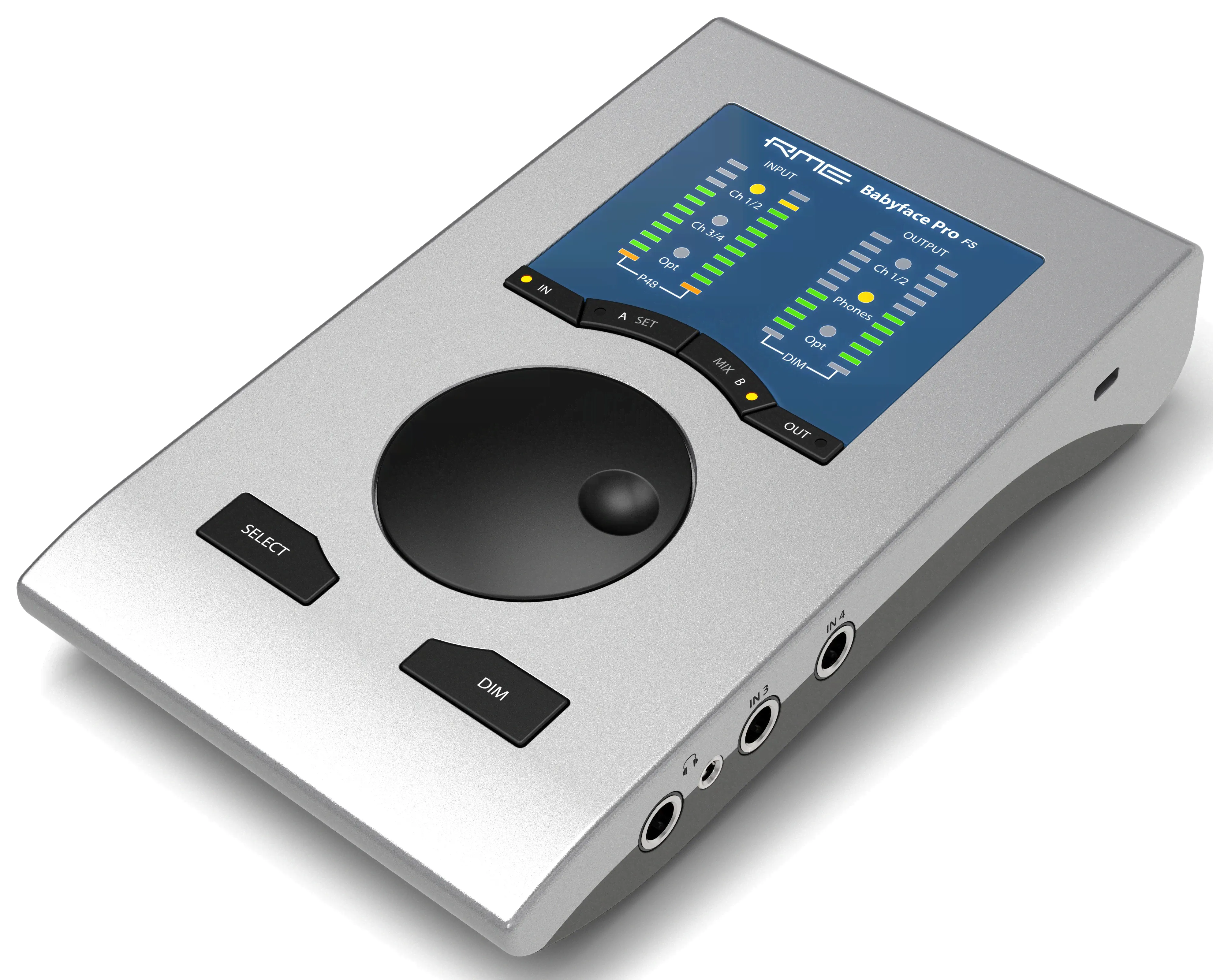 RME Babyface Pro FS мобильный профессиональный USB аудиоинтерфейс класса high-end, 4х4 аналоговых канала