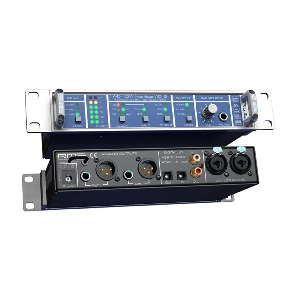 RME ADI-2 2 канальный конвертер, 24 Bit / 192 kHz, HiPerformance AD/DA-1