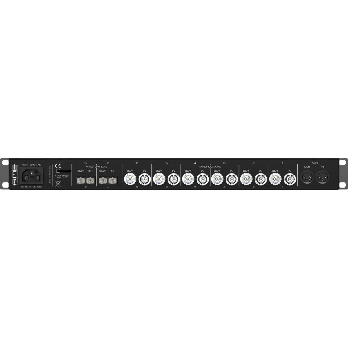 RME MADI Bridge 8x8 MADI матрица, роутер коммутатор-0