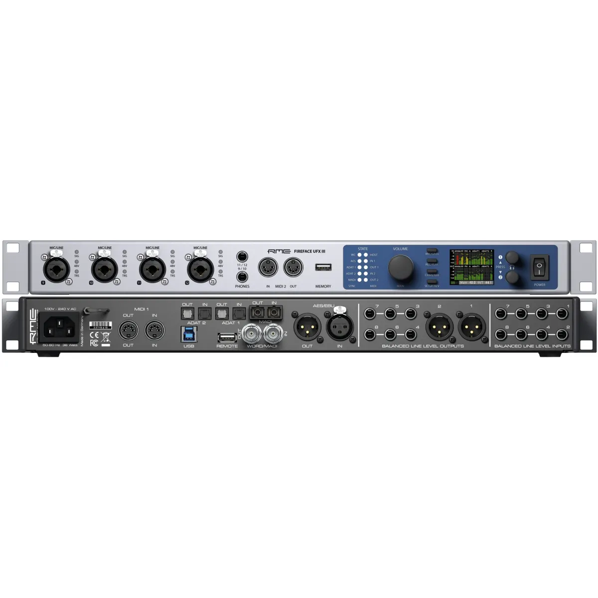 RME Fireface UFX III Аудиоинтерфейс USB-1