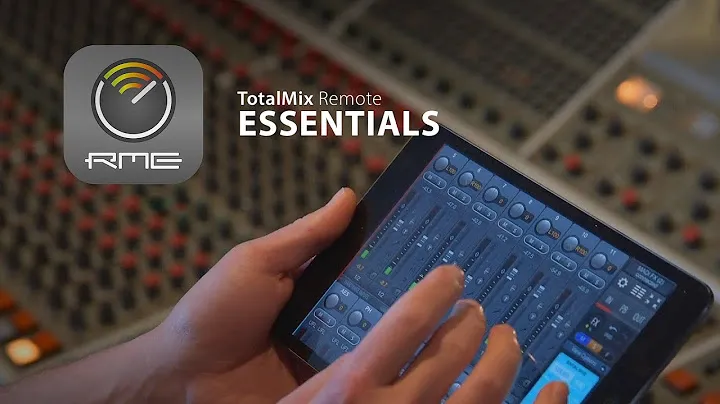 RME Essentials: TotalMix Remote