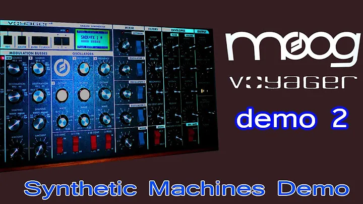 Moog Voyager RME demo # 2