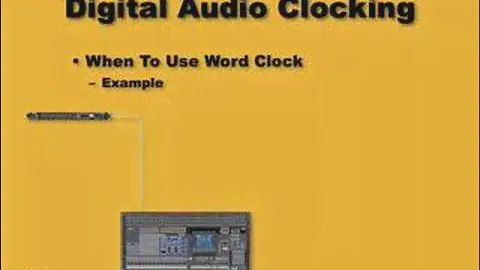 Digital Audio Clocking