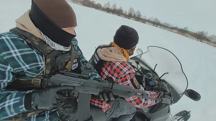 Phoenix TEAM, выходные на снегоходе! в рубашках Nord.