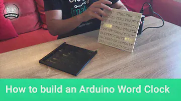 How to build a DIY Word Clock Display with Adafruit Neomatrix